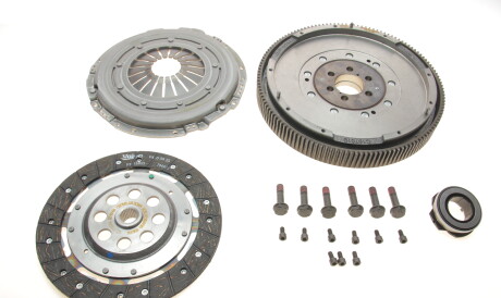 Sprzgo kpl. vw caddy/golf vi/passat/jetta/touran 16-20 tdi 04- dmf - (03L105266EA, 03L105266BH, 03L105266AH) Valeo 837075