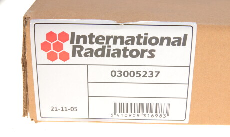 Фото 2 - Радиатор кондиционера Van Wezel 03005237