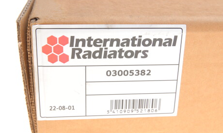 Фото 2 - Радіатор кондиціонера Van Wezel 03005382