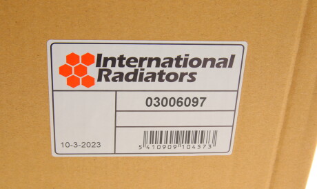 Фото 2 - Радіатор печі Van Wezel 03006097