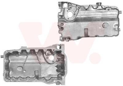 Піддон, масляний картера двигуна VAG 2.0 TFSi +Sensor Hole (Wan Wezel) - Van Wezel 0334070