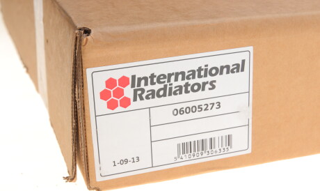 Фото 2 - Радіатор кондиціонера Van Wezel 06005273