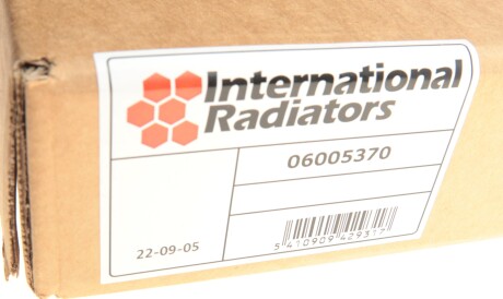 Фото 2 - Радіатор кондиціонера Van Wezel 06005370