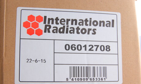 Фото 2 - Радиатор охлаждения двигателя Van Wezel 06012708