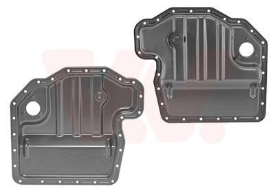 Піддон, масляний картера двигуна BMW E34, E38, E39 (Wan Wezel) - (11131702891, 11131733273) Van Wezel 0639071 (фото 1)