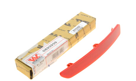 Світловідбивач бампера (заднього) BMW 3 (F30/F80) 14-19 (L) - ((63147400207)) Van Wezel 0693939