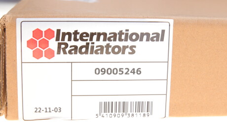 Фото 2 - Радиатор кондиционера Van Wezel 09005246