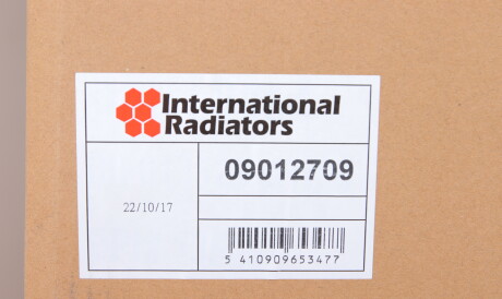 Фото 2 - Радіатор охолодження Van Wezel 09012709