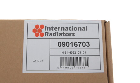 Фото 2 - Радиатор печки Van Wezel 09016703