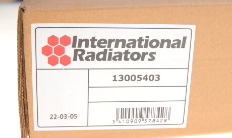 Фото 2 - Радіатор кондиціонера Van Wezel 13005403