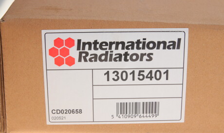 Фото 2 - Радиатор кондиционера Van Wezel 13015401