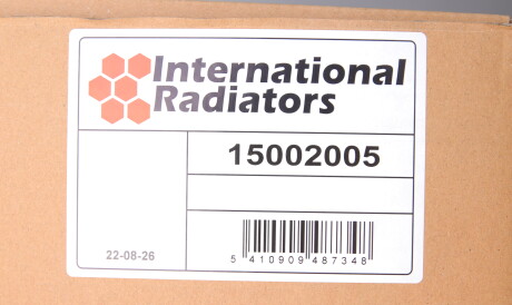 Фото 2 - Радиатор охлаждения двигателя Van Wezel 15002005