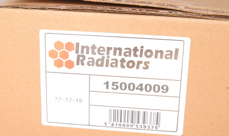 Фото 2 - Интеркулер Van Wezel 15004009