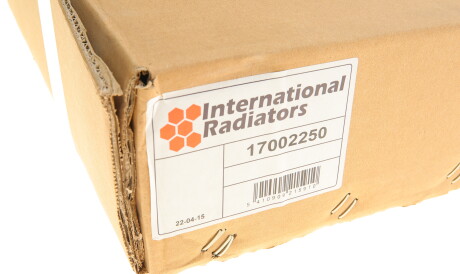 Фото 2 - Радіатор охолодження Van Wezel 17002250