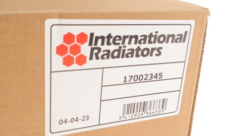 Фото 2 - Радиатор охлаждения двигателя Van Wezel 17002345