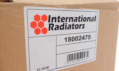 Фото 2 - Радіатор охолодження Van Wezel 18002475