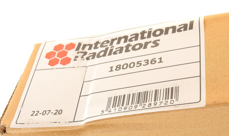 Фото 2 - Радиатор кондиционера Van Wezel 18005361