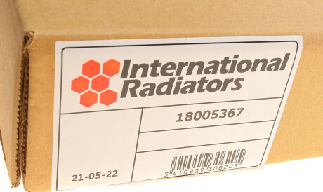 Фото 2 - Радіатор кондиціонера Van Wezel 18005367