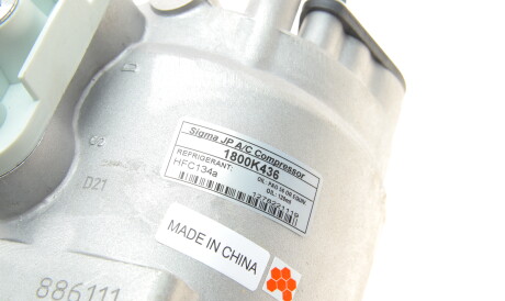 Фото 2 - Компрессор кондиционера Van Wezel 1800K436