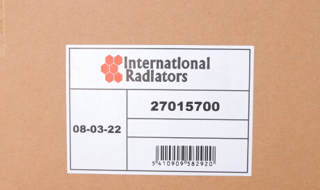 Фото 2 - Радіатор кондиціонера Van Wezel 27015700