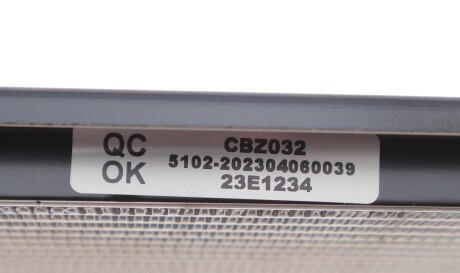 Фото 3 - Радіатор кондиціонера Van Wezel 30005222