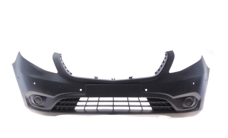 Бампер (передній) MB Vito (W447) 14- (с отв. для противотуманок/буксира) - Van Wezel 3082579