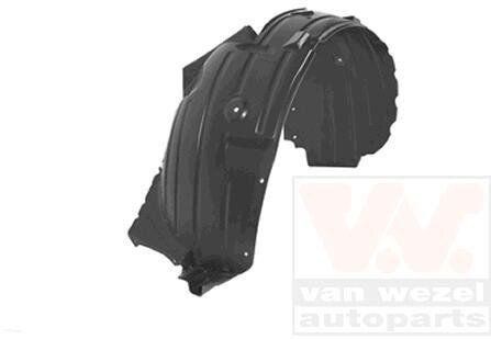 Підкрилок передній правий NISSAN QASHQAI 2/10>14 - (63842JD00A, 63840EY10A) Van Wezel 3389434