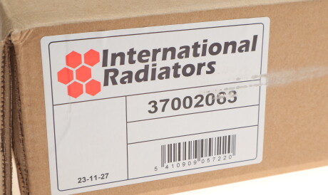 Фото 2 - Радиатор охлаждения двигателя Van Wezel 37002063