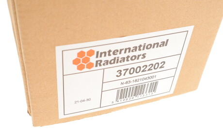 Фото 2 - Радіатор охолодження Van Wezel 37002202