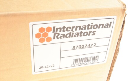 Фото 2 - Радіатор охолодження Van Wezel 37002472