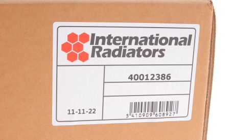 Фото 2 - Радиатор охлаждения двигателя Van Wezel 40012386