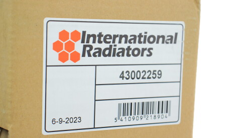 Фото 2 - Радиатор охлаждения двигателя Van Wezel 43002259