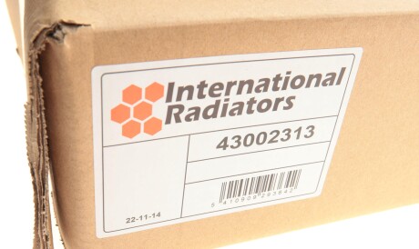 Фото 2 - Радиатор охлаждения двигателя Van Wezel 43002313