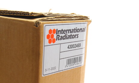 Фото 2 - Радіатор охолодження Van Wezel 43002469