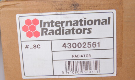 Фото 2 - Радіатор охолодження Van Wezel 43002561