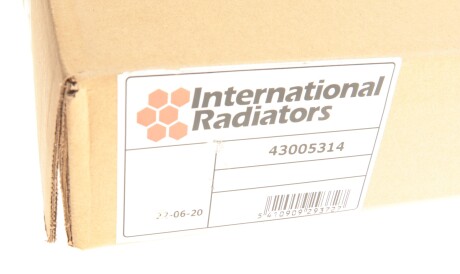 Фото 2 - Радіатор кондиціонера Van Wezel 43005314