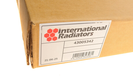 Фото 2 - Радиатор кондиционера Van Wezel 43005342