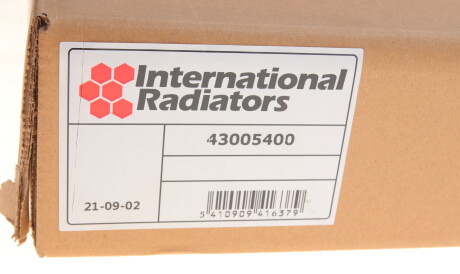 Фото 2 - Радиатор кондиционера Van Wezel 43005400