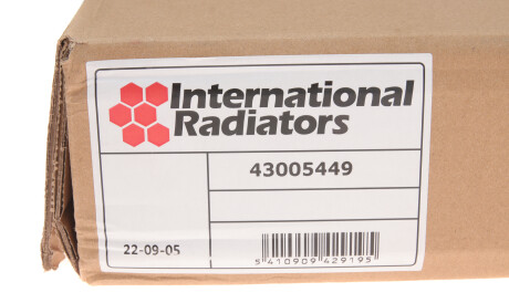 Фото 2 - Радиатор кондиционера Van Wezel 43005449