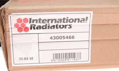 Фото 2 - Радіатор кондиціонера Van Wezel 43005466