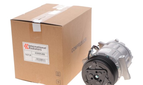 Фото 2 - Компрессор кондиционера Van Wezel 4300K486