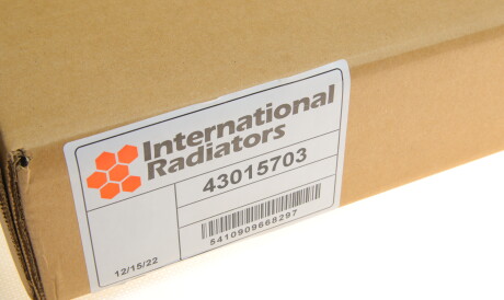 Фото 2 - Радіатор кондиціонера Van Wezel 43015703