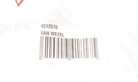 Фото 2 - Бампер (кузов) Van Wezel 4312570