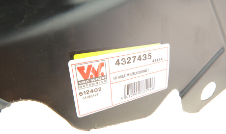 Фото 2 - Подкрылок Van Wezel 4327435