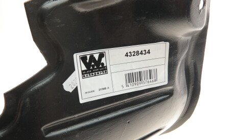 Фото 2 - Подкрылок Van Wezel 4328434