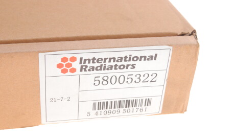 Фото 2 - Радіатор кондиціонера Van Wezel 58005322