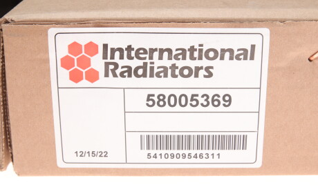 Фото 2 - Радиатор кондиционера Van Wezel 58005369