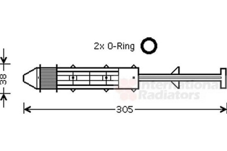 Фото 2 - Осушувач кондиціонера Van Wezel 5800D075