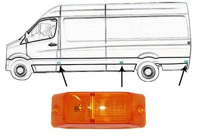 Повторювач повороту MB SPRINTER/ VW CRAFTER - Van Wezel 5862975