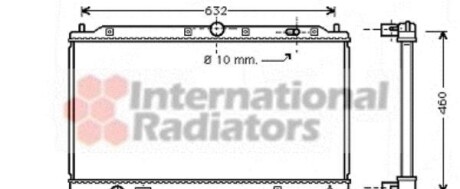 Радіатор охолодження Volvo V40 1.6/1.8/2.0 95- - (8602065, 8602107, 8602106) Van Wezel 59002124